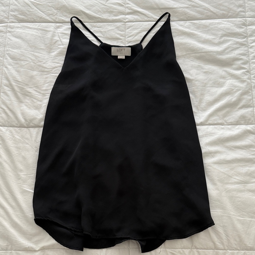 LOFT Black Blouse